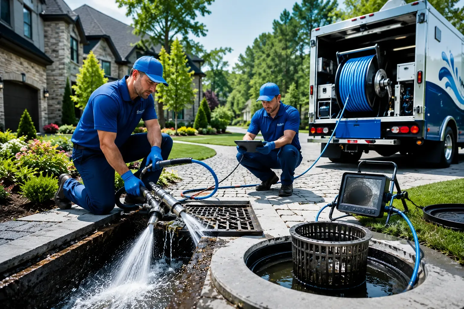 Local outdoor drain cleaning professionals in Farmington, PA
